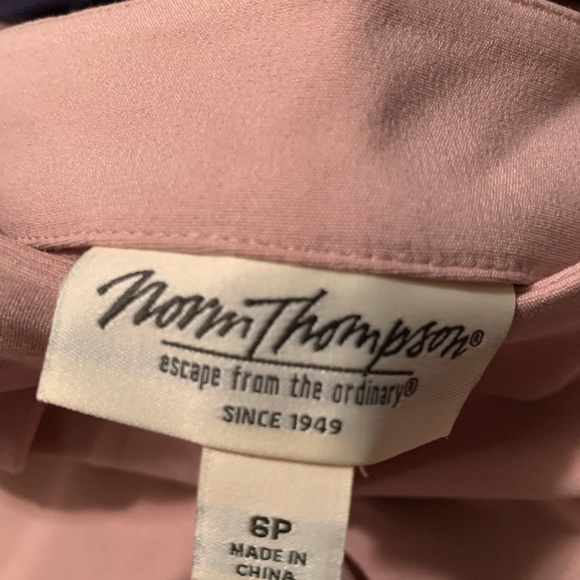 Womens Light Pink Size 6 Petite Stretch Pants: Norm Thompson (NEW) - Picture 8 of 9